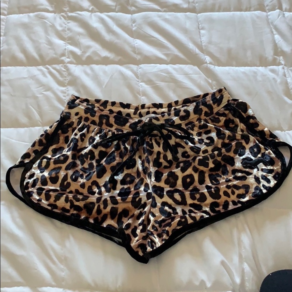 PINK Velvet Cheetah Sleep wear shorts